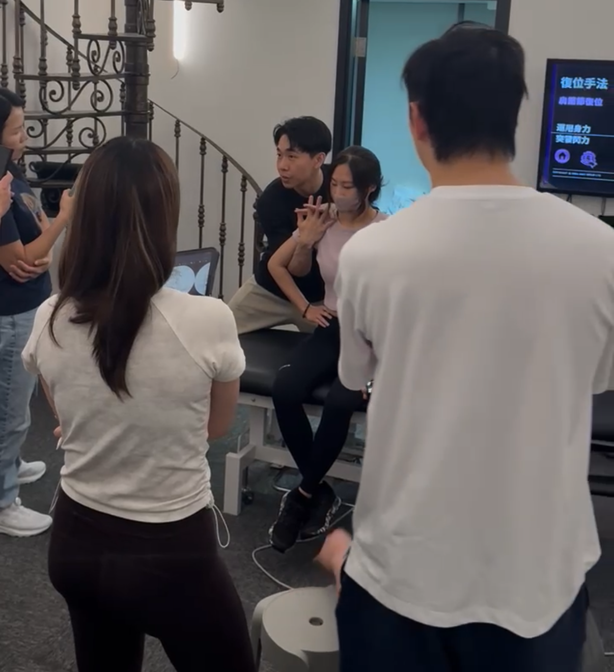 ANKI Academy 196 痛症手法實體課程上課示範情況